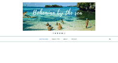 Desktop Screenshot of bohemianbythesea.com